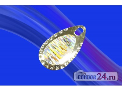 Лепесток для блесны с голограммой D2313, цв. 554N.